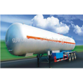 3 Axle LPG tank Trailer LPG tank semi trailer 59.52cbm Liquefied petroleum lpg tank 30mt for Africa market